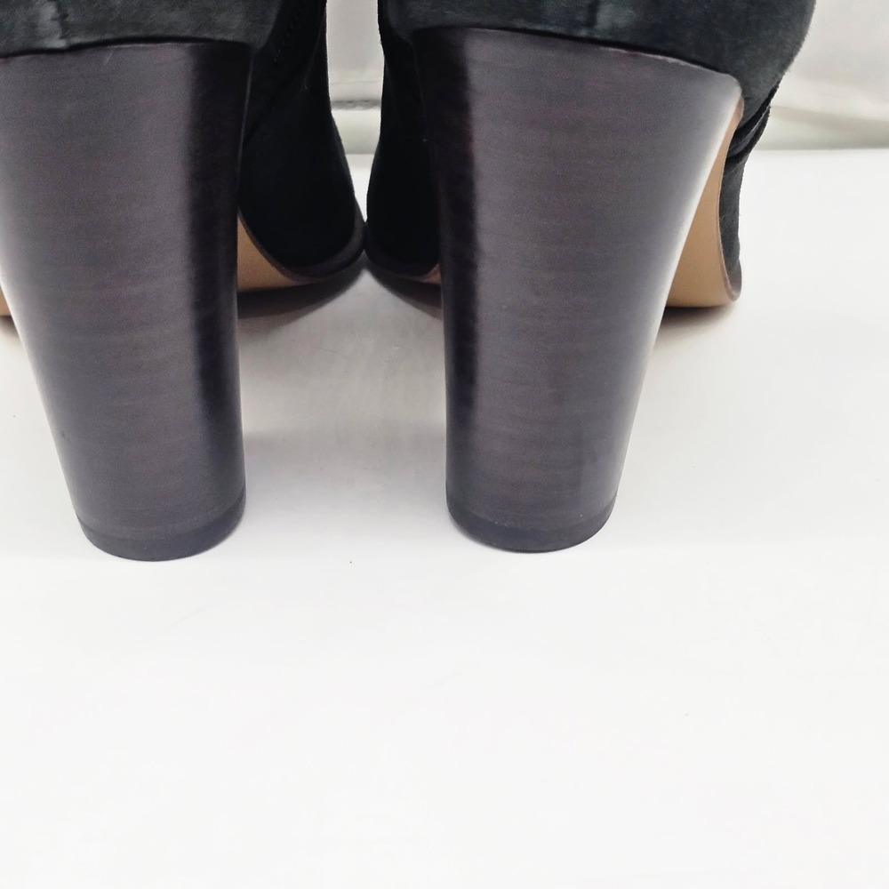Vince Camuto Demerri Boots Womens 8M Green Over The Knee Block Heel - Picture 6 of 14
